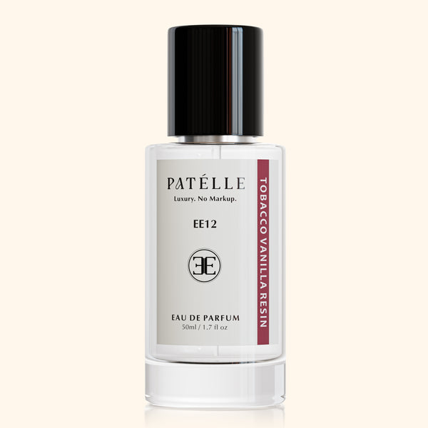 EE12 Tobacco Vanilla Resin by PATÉLLE — Inspired by Tom Ford Tobacco Vanille, tobacco sweet spicy unisex EDP 25% oil