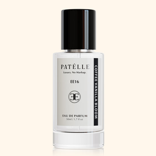 EE16 Coffee Vanilla Bloom by PATÉLLE — Shop Black Opium dupe for women, coffee vanilla gourmand EDP 25% oil, Save 20%