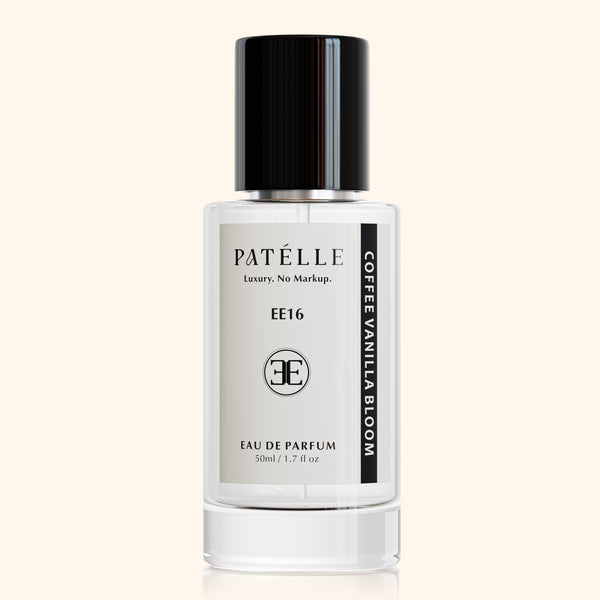 EE16 Coffee Vanilla Bloom by PATÉLLE — Shop Black Opium dupe for women, coffee vanilla gourmand EDP 25% oil, Save 20%