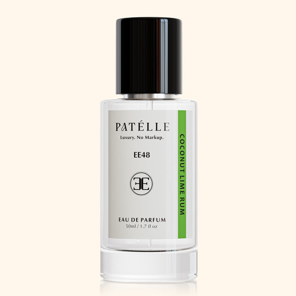 EE48 Coconut Lime Rum by PATÉLLE — Creed Virgin Island Water dupe unisex, 25% oil tropical coconut lime EDP Save 24%