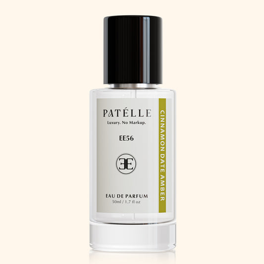 EE56 Cinnamon Date Amber by PATÉLLE  Inspired by Lattafa Khamrah, sweet spicy amber gourmand unisex EDP 25% oil